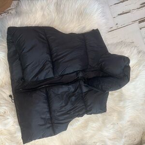 Black Puffer Vest